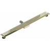 Mexen Flat M08 caniveau linéaire 90 cm, doré - 1525090-15