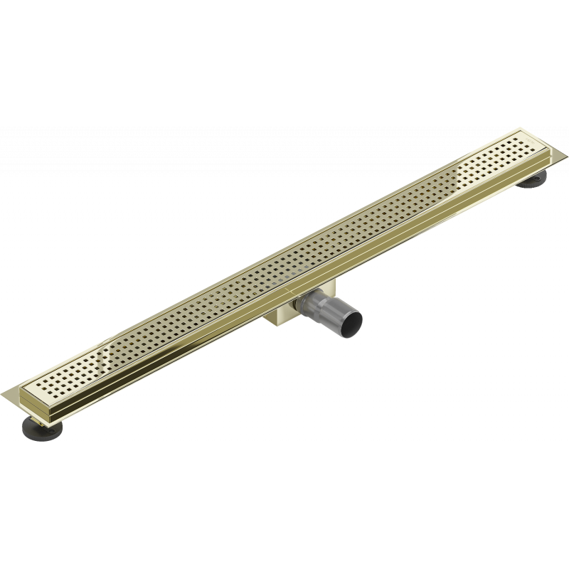 Mexen Flat M08 caniveau linéaire 90 cm, doré - 1525090-15