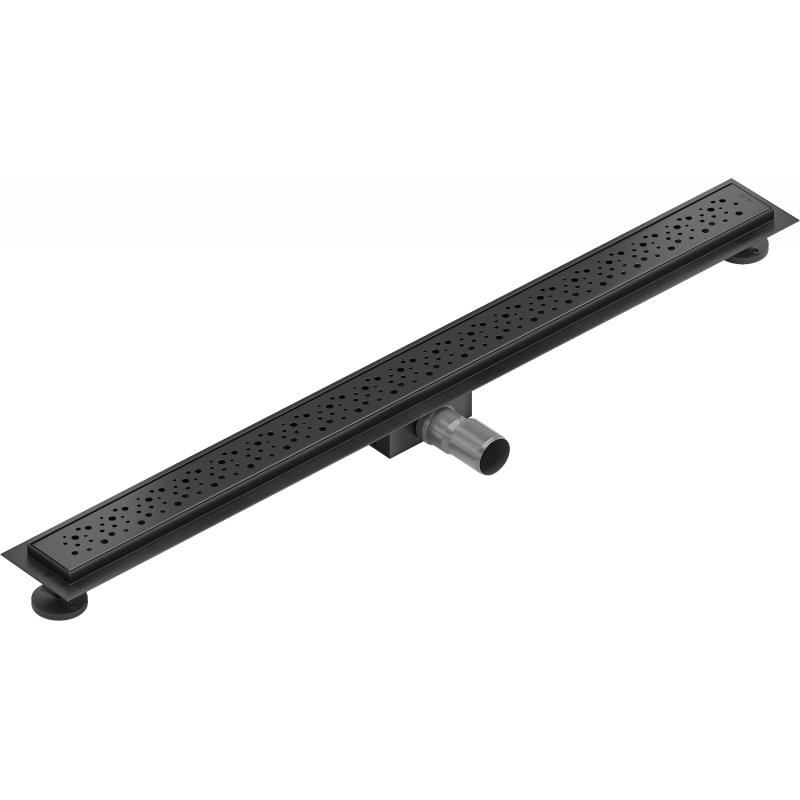 Mexen Flat M12 caniveau linéaire 100 cm, noir - 1721100-15