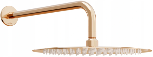 Mexen Slim pomme de douche 30 cm avec bras de douche, or rose - 79230211-60