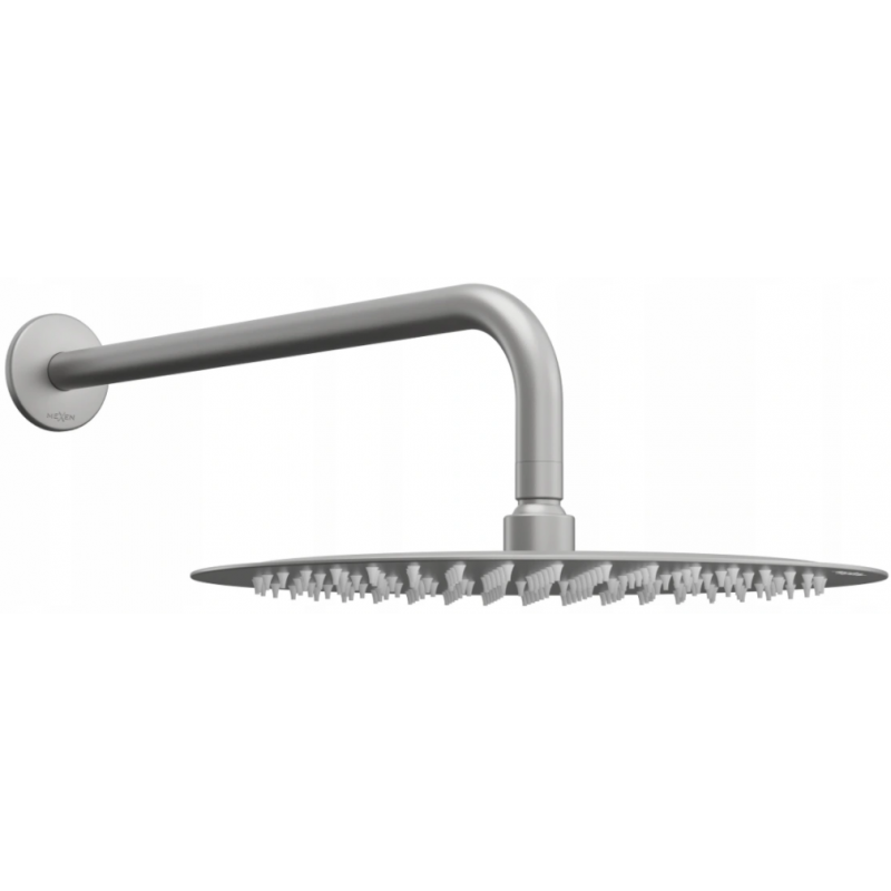 Mexen Slim pomme de douche 30 cm avec bras de douche, graphite - 79230211-66