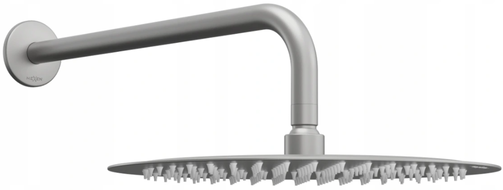 Mexen Slim pomme de douche 30 cm avec bras de douche, graphite - 79230211-66