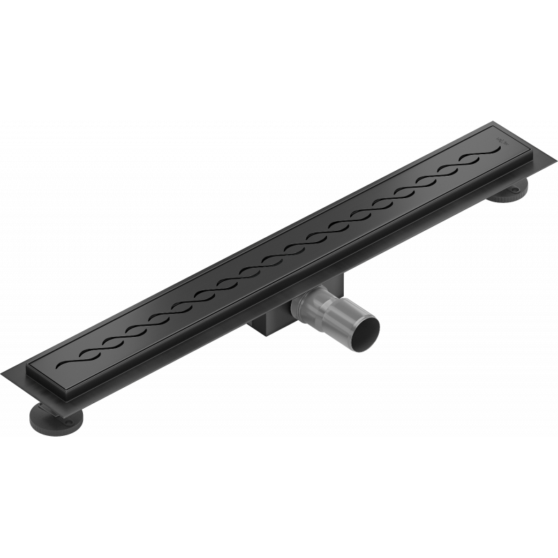 Mexen Flat M18 canalisation linéaire 60 cm, noir - 1723060-15