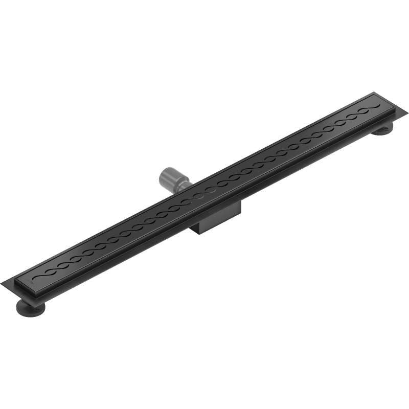 Mexen Flat M18 écoulement linéaire 90 cm, noir - 1723090-15
