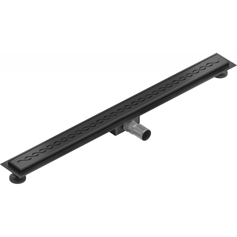 Mexen Flat M18 écoulement linéaire 90 cm, noir - 1723090-15