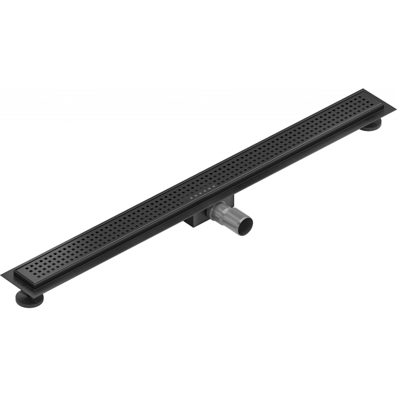Mexen Flat M08 caniveau de douche linéaire 80 cm, noir - 1725080-15