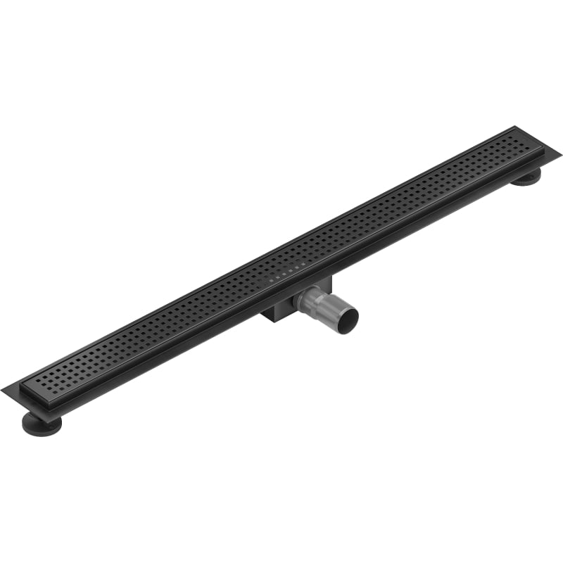 Mexen Flat M08 siphon linéaire 100 cm, noir - 1725100-15