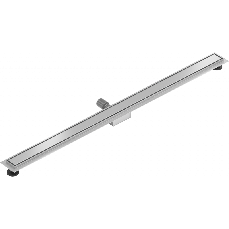 Mexen Flat M13 caniveau linéaire 2 en 1 110 cm, inox - 1010110
