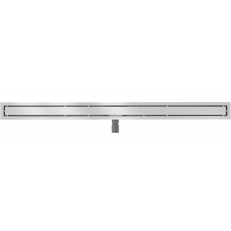 Mexen Flat M13 caniveau linéaire 2 en 1 200 cm, inox - 1010200