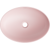 Mexen Cornelia lavabo de comptoir 50 x 36 cm, Rose mat - 21885044