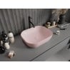 Mexen Rosa lavabo sur plan 50 x 40 cm, rose mat - 21095044