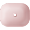 Mexen Rosa lavabo sur plan 50 x 40 cm, rose mat - 21095044