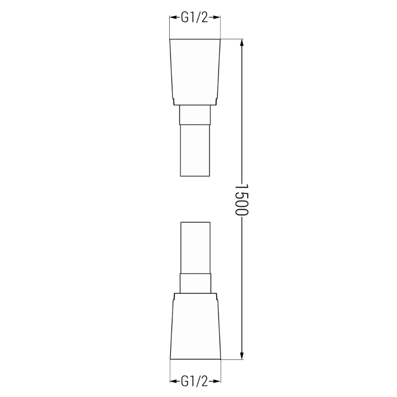 Mexen Cube DR02 ensemble de baignoire-douche encastré avec tête de douche de 25 cm, or rose - 77503DR0225-60