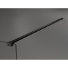 Mexen Kioto paroi de douche Walk-in 70 x 200 cm, cadre noir 8 mm, noir - 800-070-101-70-70