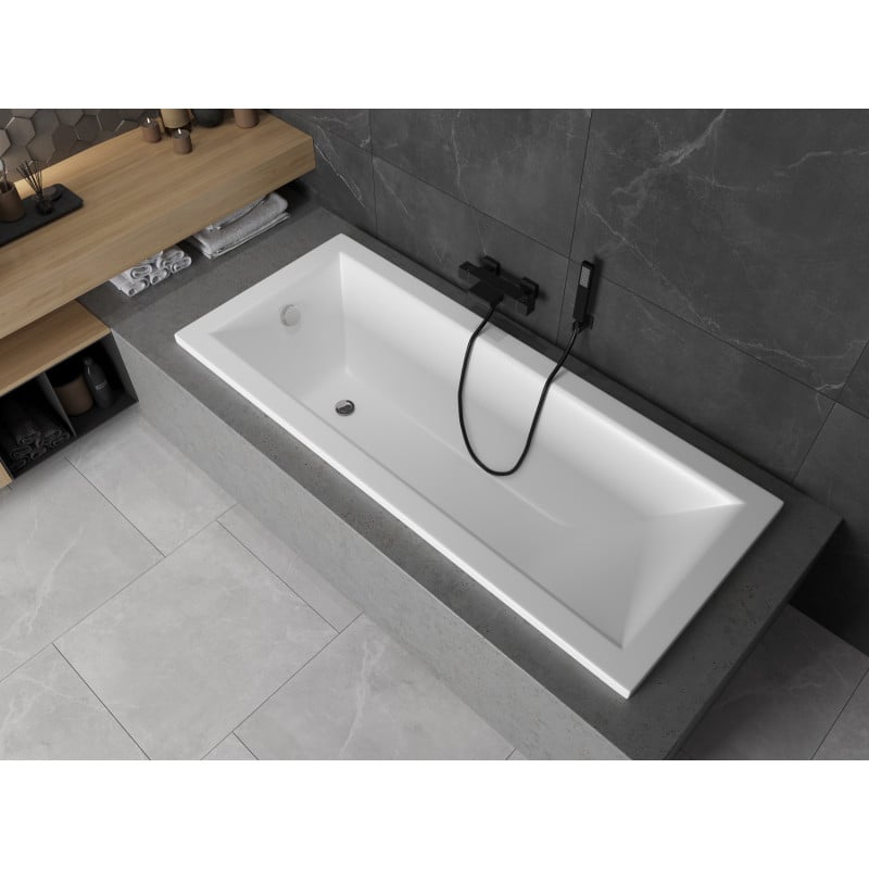 Mexen Cubik baignoire rectangulaire 170 x 70 cm, blanche - 55031707000