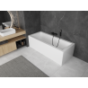Mexen Cubik baignoire rectangulaire 170 x 70 cm avec encadrement, Blanc - 55031707000X