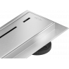 Mexen Flat 360° M03 drain lineaire rotatif 70 cm, inox - 1022070-40