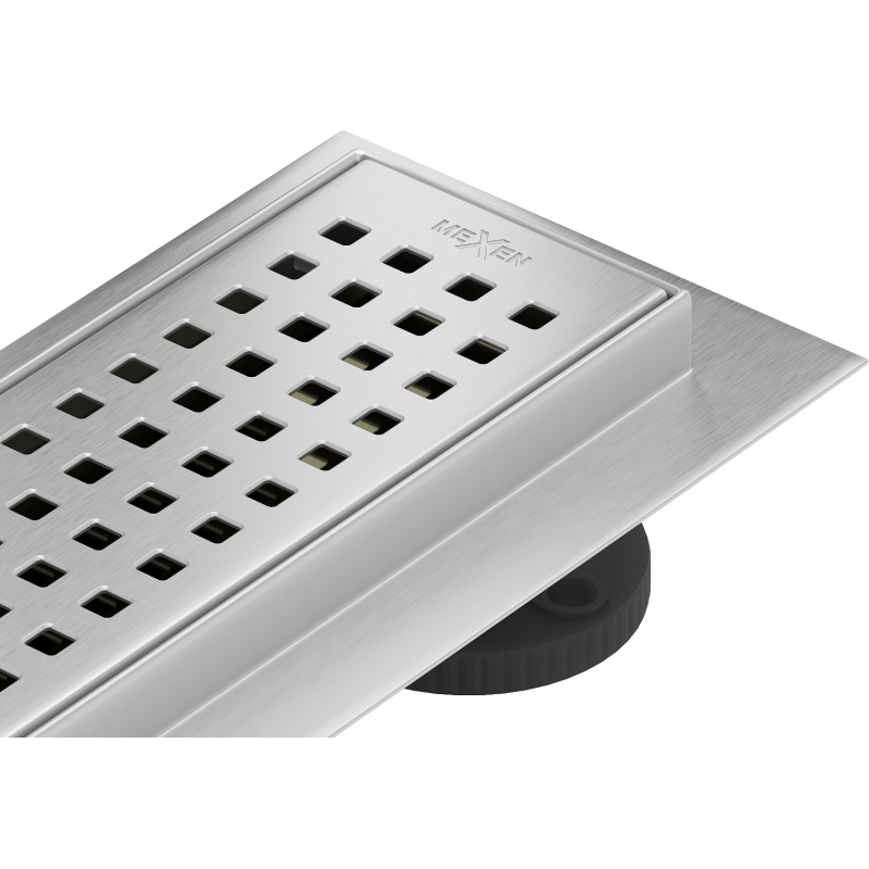 Mexen Flat 360° M08 caniveau linéaire pivotant 50 cm, inox - 1025050-40