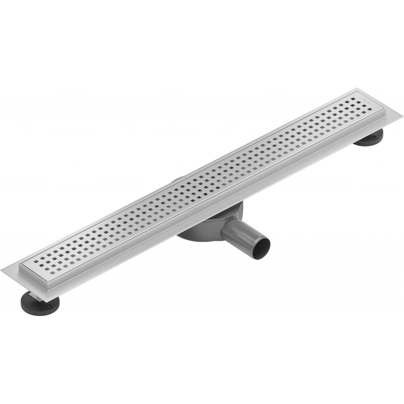 Mexen Flat 360° M08 caniveau linéaire rotatif 60 cm, inox - 1025060-40