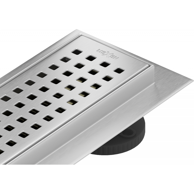 Mexen Flat 360° M08 caniveau linéaire pivotant 70 cm, inox - 1025070-40