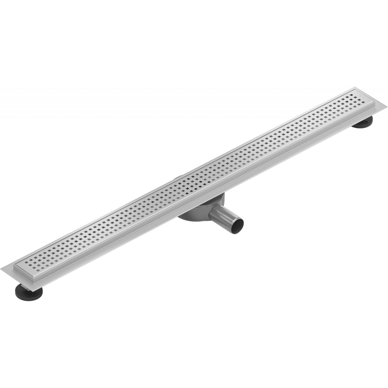 Mexen Flat 360° M08 caniveau linéaire pivotant 90 cm, inox - 1025090-40
