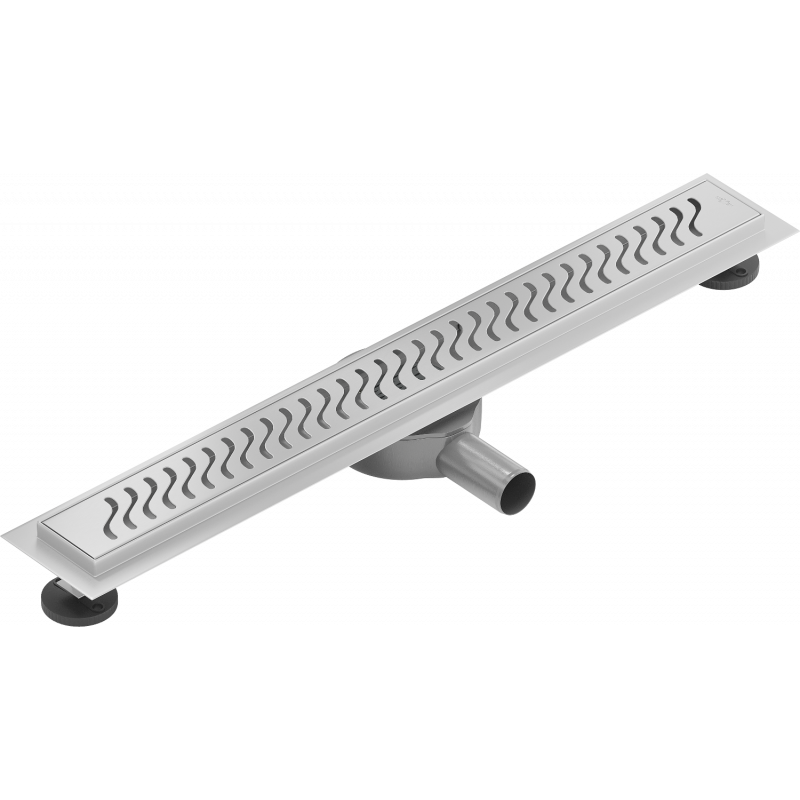 Mexen Flat 360° M09 drain linéaire pivotant 50 cm, inox - 1028050-40