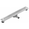 Mexen Flat 360° M09 sortie linéaire rotative 60 cm, inox - 1028060-40
