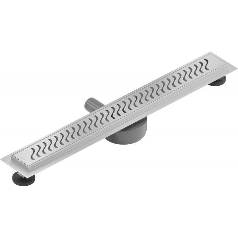 Mexen Flat 360° M09 canalisation linéaire pivotante 70 cm, inox - 1028070-40