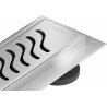 Mexen Flat 360° M09 drain linéaire rotatif 70 cm, inox - 1028070-40
