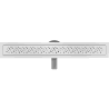 Mexen Flat 360° M12 drain linéaire pivotant 50 cm, inox - 1021050-40