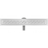 Mexen Flat 360° M12 caniveau linéaire rotatif 70 cm, inox - 1021070-40