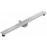 Mexen Flat 360° M12 grille de sol linéaire rotative 100 cm, inox - 1021100-40