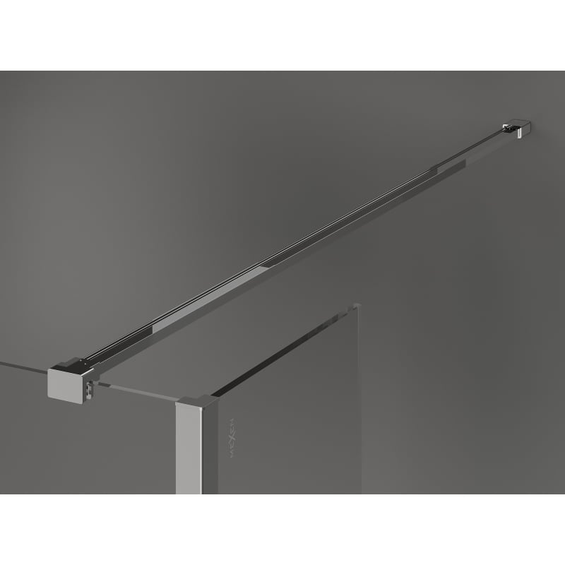 Mexen Kioto paroi de douche autoportante 105 x 30 x 30 cm, transparent, chrome - 800-105-030-222-01-00-030
