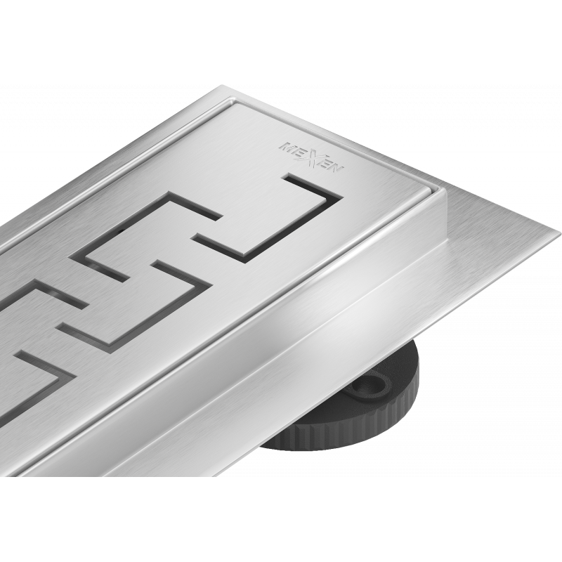 Mexen Flat 360° M15 caniveau linéaire pivotant 50 cm, inox - 1024050-40