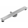 Mexen Flat 360° M15 canalisation linéaire pivotante 60 cm, inox - 1024060-40