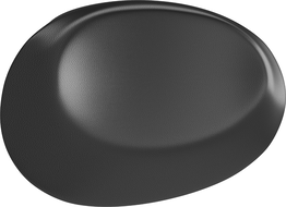 Mexen M07 appui-tête de bain, Noir - 55007-70