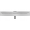 Mexen Flat 360° M18 caniveau linéaire pivotant 70 cm, inox - 1023070-40