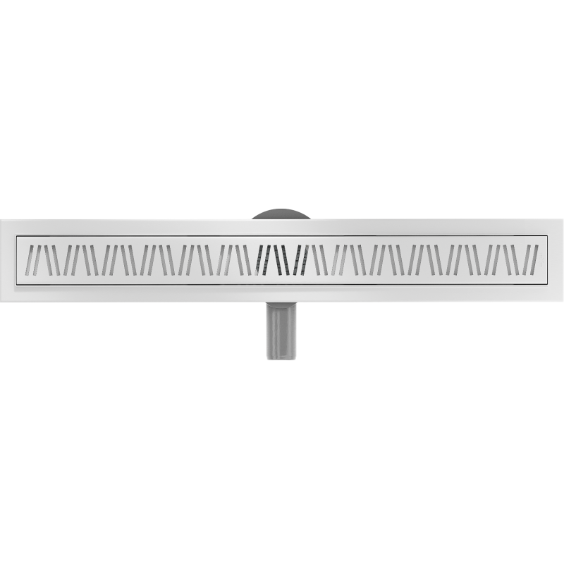 Mexen Flat 360° M22 évacuation linéaire pivotante 50 cm, inox - 1029050-40