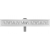 Mexen Flat 360° M22 évacuation linéaire pivotante 50 cm, inox - 1029050-40