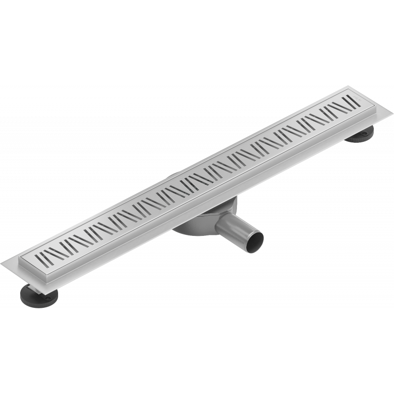 Mexen Flat 360° M22 drain lineaire rotatif 60 cm, inox - 1029060-40