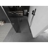 Mexen Kioto panneau de douche autoportant 160 x 30 x 30 cm, transparent, gris canon brossé - 800-160-030-222-66-00-030