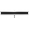 Mexen Flat 360° MGB drain linéaire pivotant 50 cm, verre noir - 1026050-40