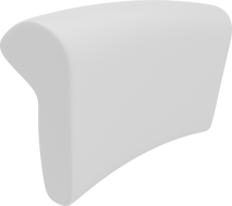 Mexen M10 appui-tête de bain, Blanc - 55010-00