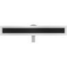 Mexen Flat 360° MGB drain linéaire pivotant 70 cm, verre noir - 1026070-40