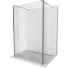 Mexen Kioto paroi de douche autoportante 90 x 30 x 30 cm, transparente, gun metal - 800-090-030-222-95-00-030