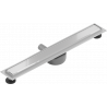 Mexen Flat 360° MGW drain linéaire pivotant 50 cm, verre blanc - 1027050-40