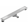 Mexen Flat 360° MGW drain linéaire rotatif 50 cm, verre blanc - 1027050-40