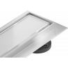 Mexen Flat 360° MGW drain linéaire pivotant 60 cm, verre blanc - 1027060-40