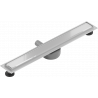 Mexen Flat 360° MGW drain linéaire pivotant 60 cm, verre blanc - 1027060-40