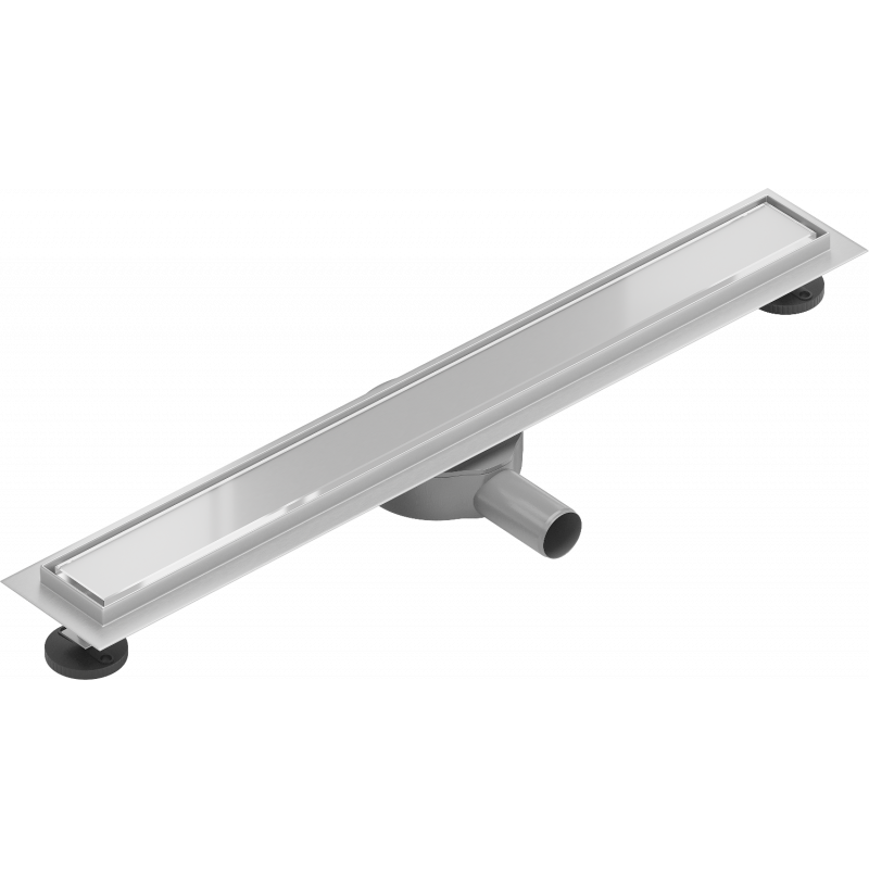 Mexen Flat 360° MGW caniveau de douche linéaire rotatif 60 cm, verre blanc - 1027060-40